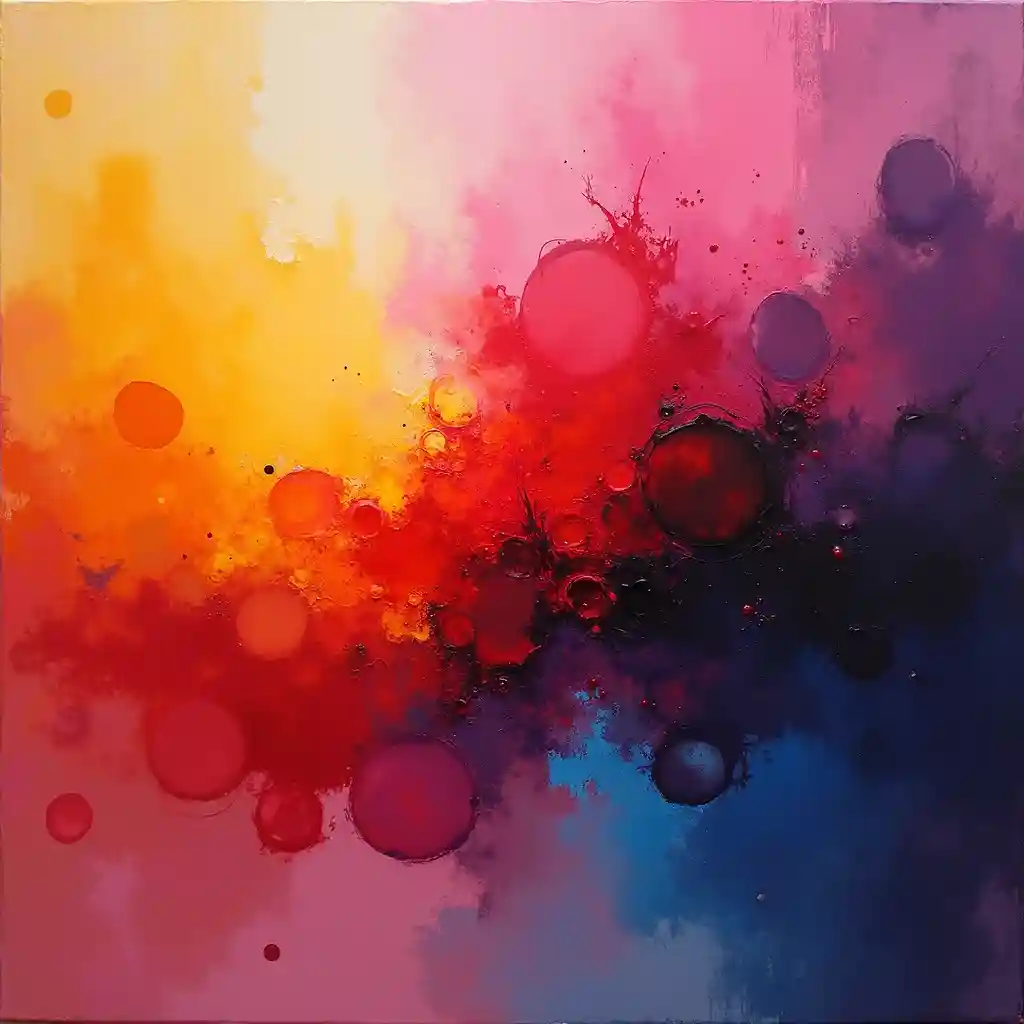 Intuitive color relationships conveying feeling