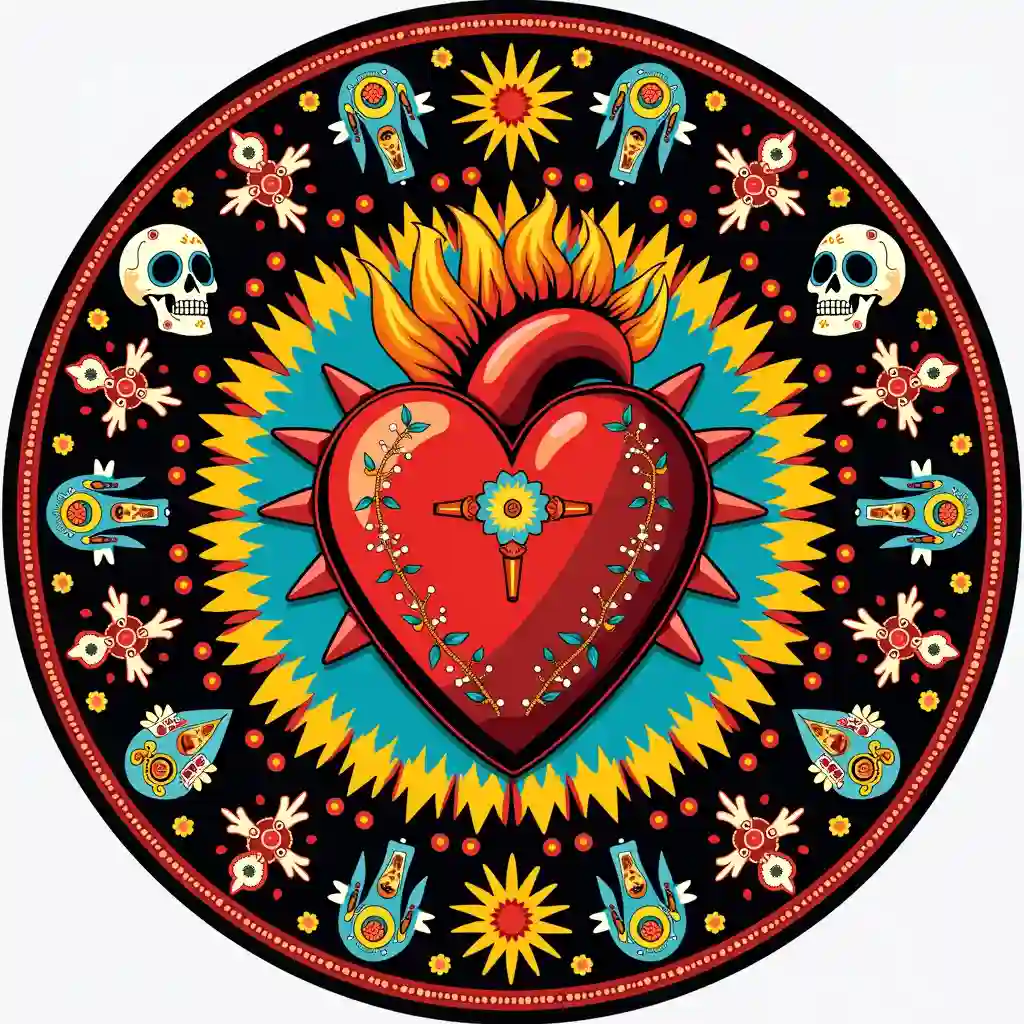 Traditional cultural motifs and symbols