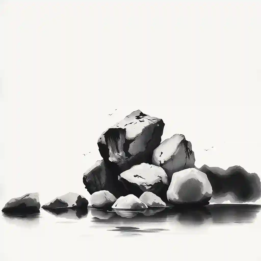 Simple scene conveying profound meaning