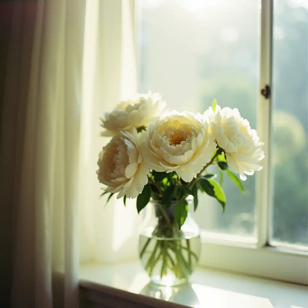 Dreamy soft focus creating ethereal quality