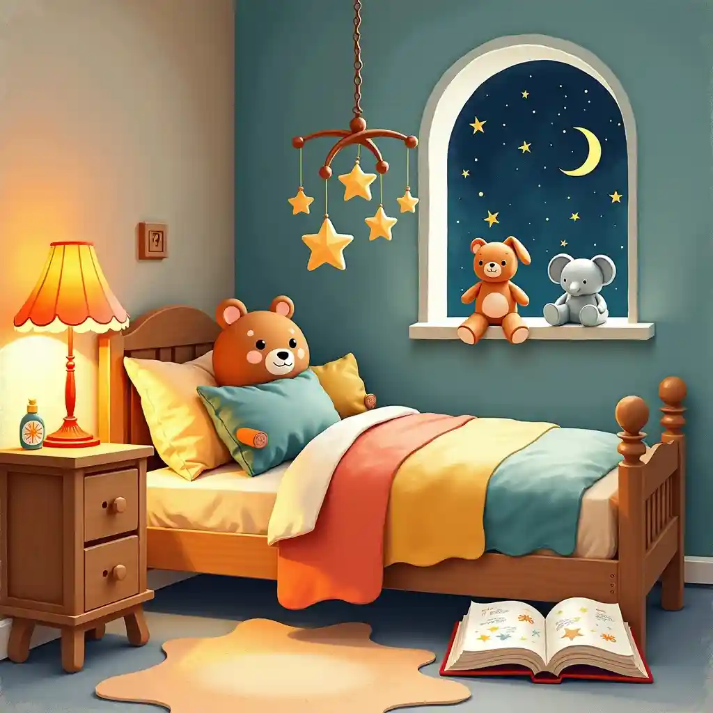 Scene with gentle, inviting color harmony