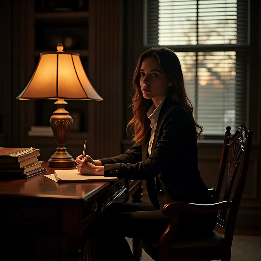 Dramatic lighting with perfect shadow detail