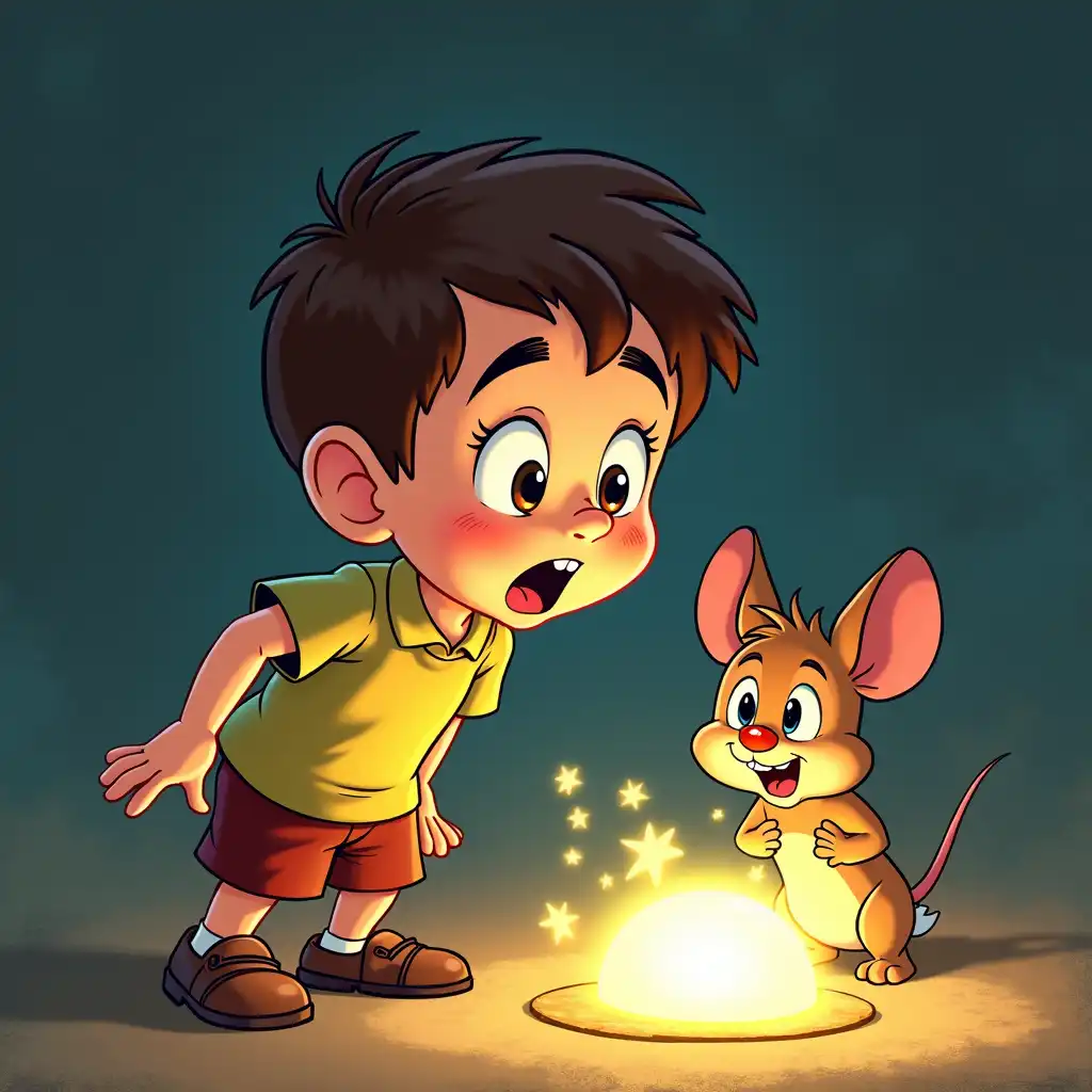 Expressive character with classic Disney proportions