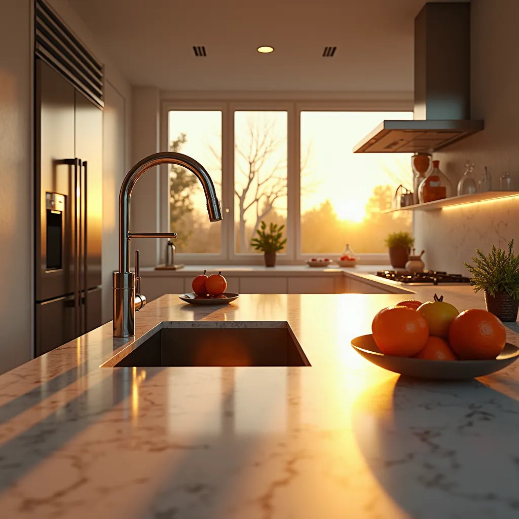 Natural lighting with accurate shadows and reflections