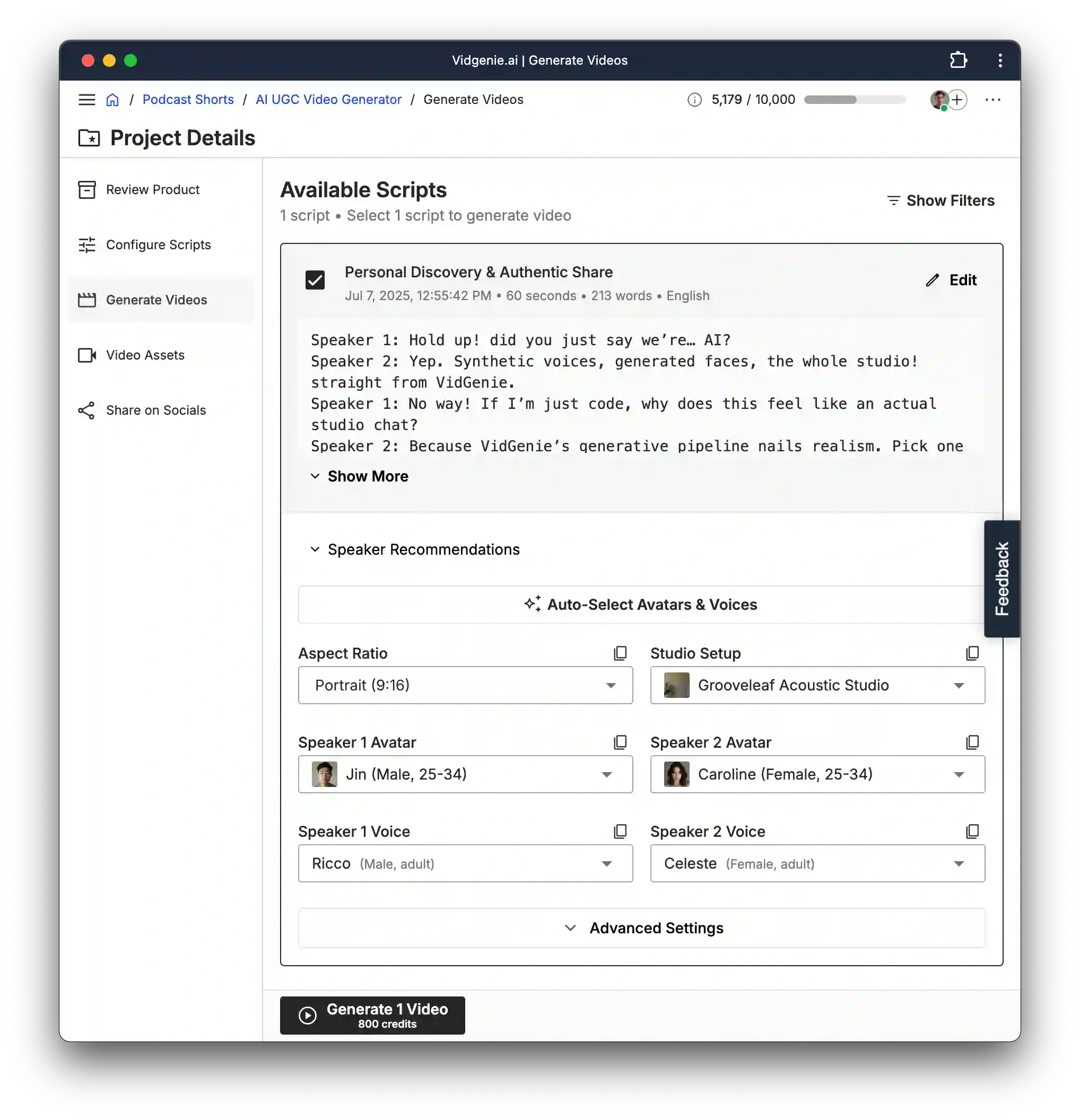 Configure your podcast