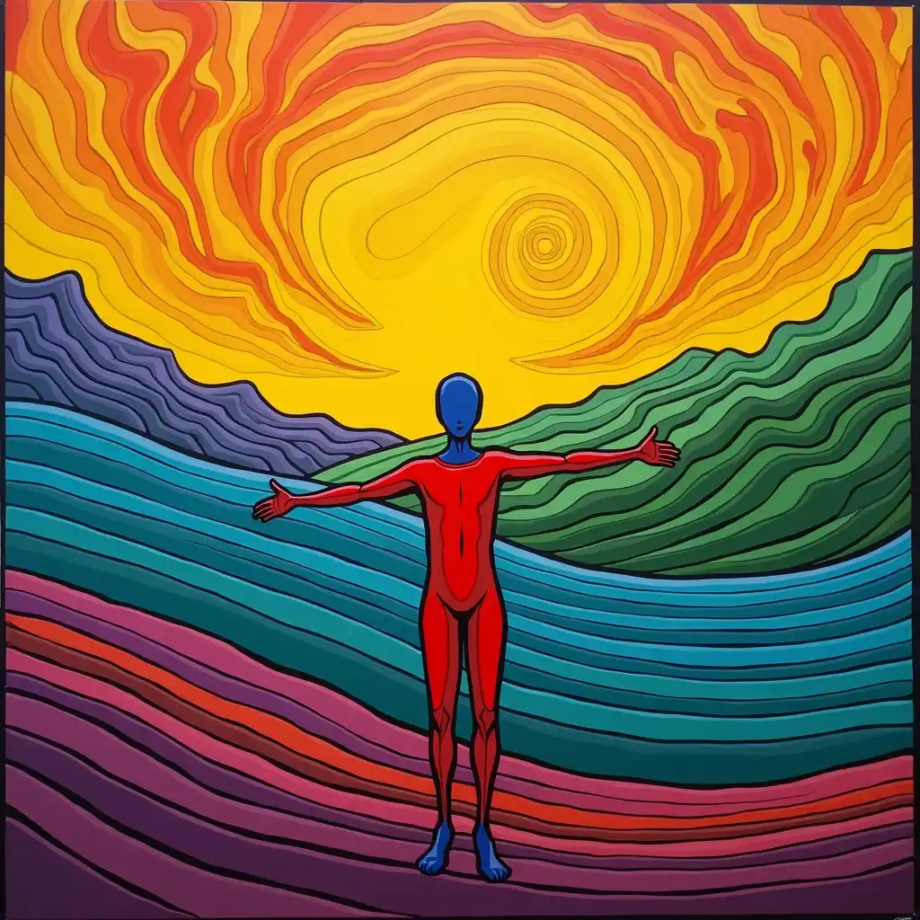 Emotional expression through color and form